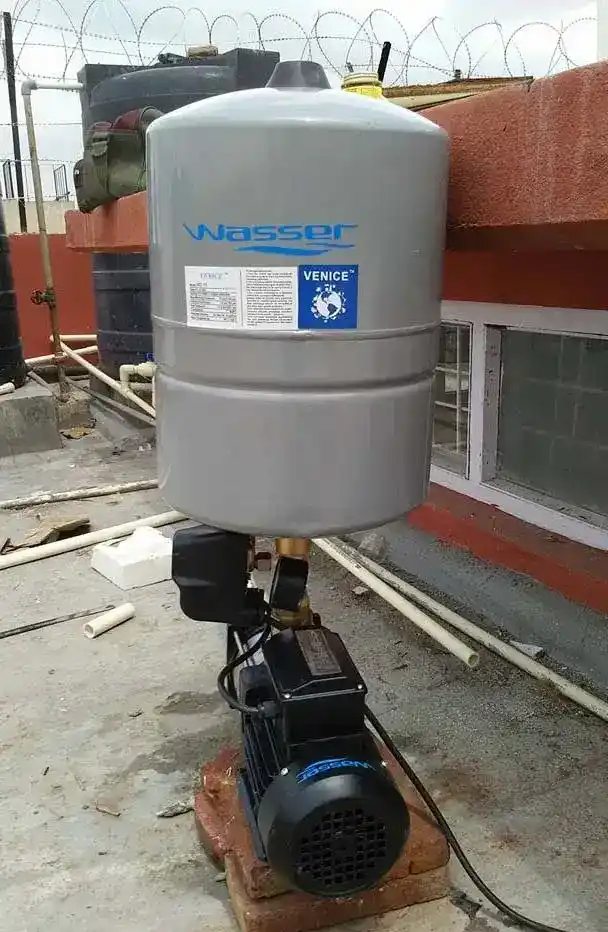 wasser-pressure-pump- install-new