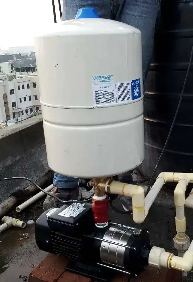 wasser-pressure-pump-install