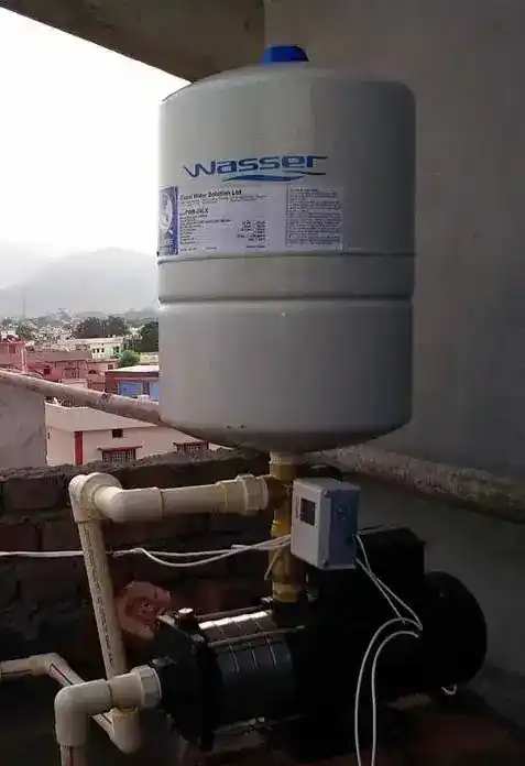wasser-pressure-pump- install